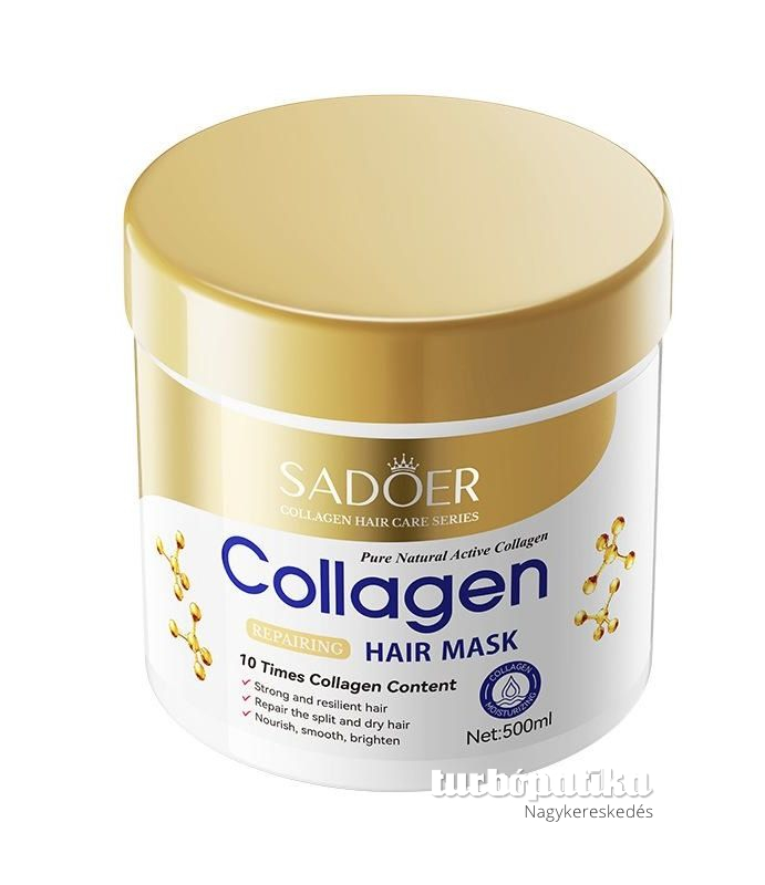 Sadoer kollagénes öregedésgátló hajmaszk 500 ml SD38173