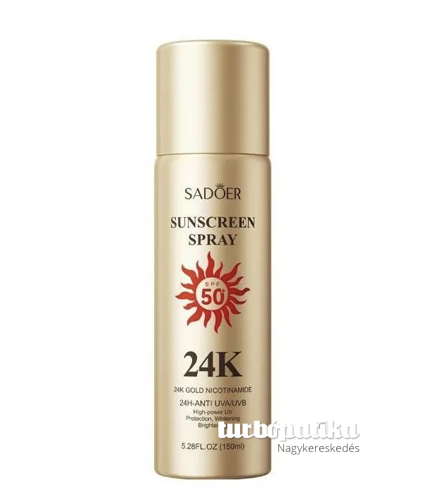 Sadoer 24K Gold Napozóspray SPF 50+ 150 ml SD50714