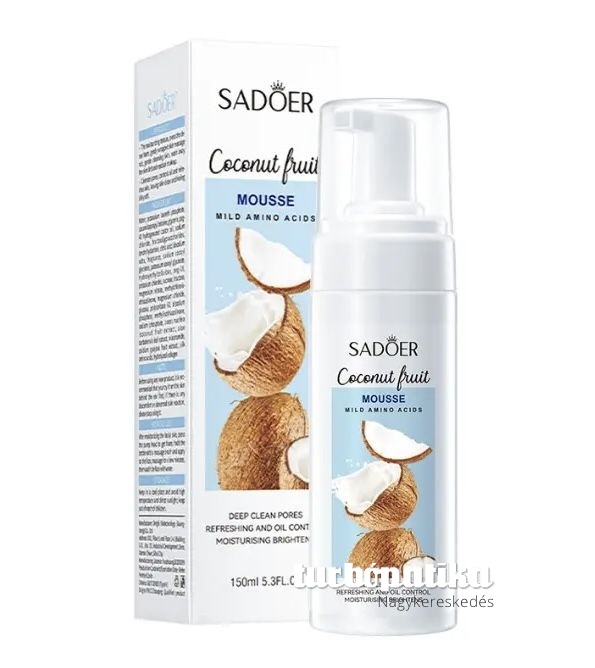 Sadoer arctisztító hab aminósavval 150 ml SD05250 Kókusz