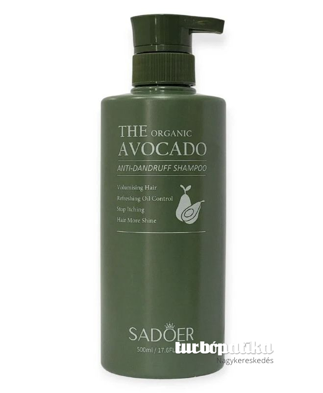 Sadoer avokádós korpásodás elleni sampon 500 ml SD11145