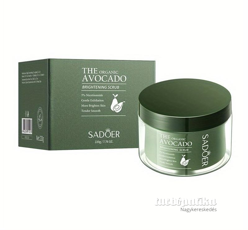 Sadoer avokádós bőrradír 220 gr SD11213 