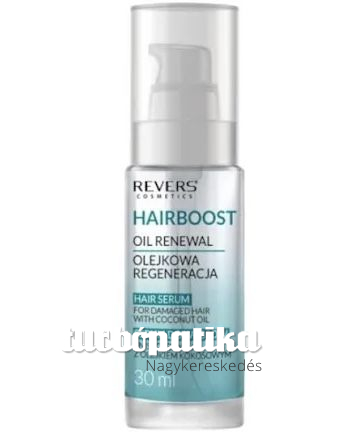 Revers Revitalizáló Simító szérum sérült hajra kókuszolajjal 30 ml