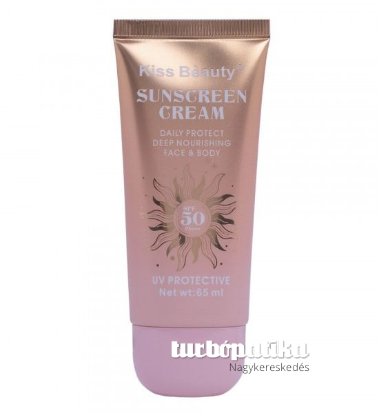 Kiss Beauty fényvédő krém SPF 50 65 ml
