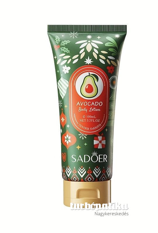 Sadoer avokádós testápoló karácsonyi 100 ml SD33819
