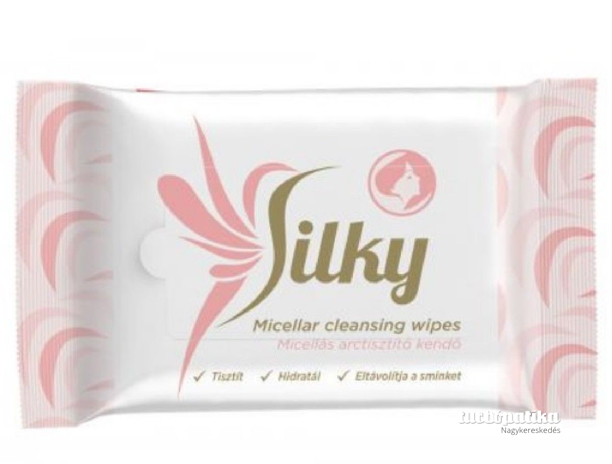 Silky arctisztító kendő 25 db-os Micellás