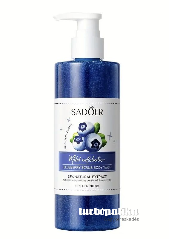 Sadoer áfonyás bőrradíros tusfürdő 300 ml