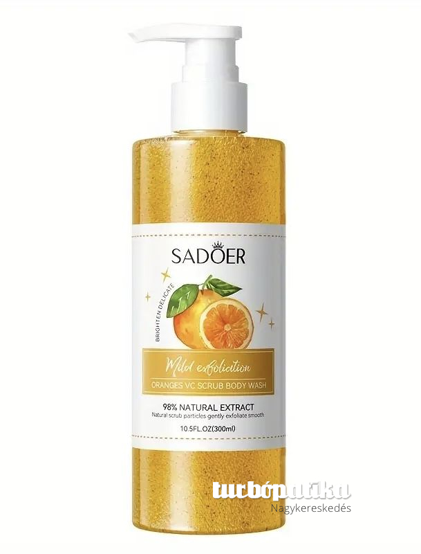 Sadoer C-vitaminos bőrradíros tusfürdő 300 ml Sadoer C-vitaminos bőrradíros tusfürdő 300 ml