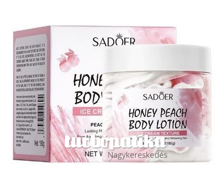 Sadoer mézes barackos testápoló 180 g SD49604 Sadoer mézes barackos testápoló 180 g SD49604