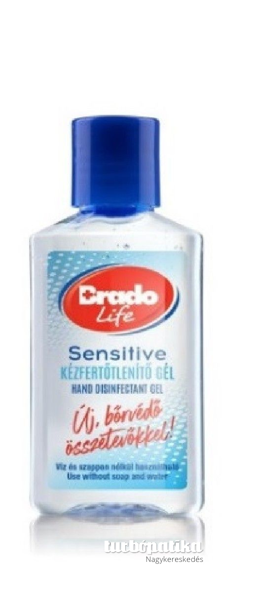 Bradolife kézfertőtlenítő gél 50 ml Sensitive Bradolife kézfertőtlenítő gél 50 ml Sensitive