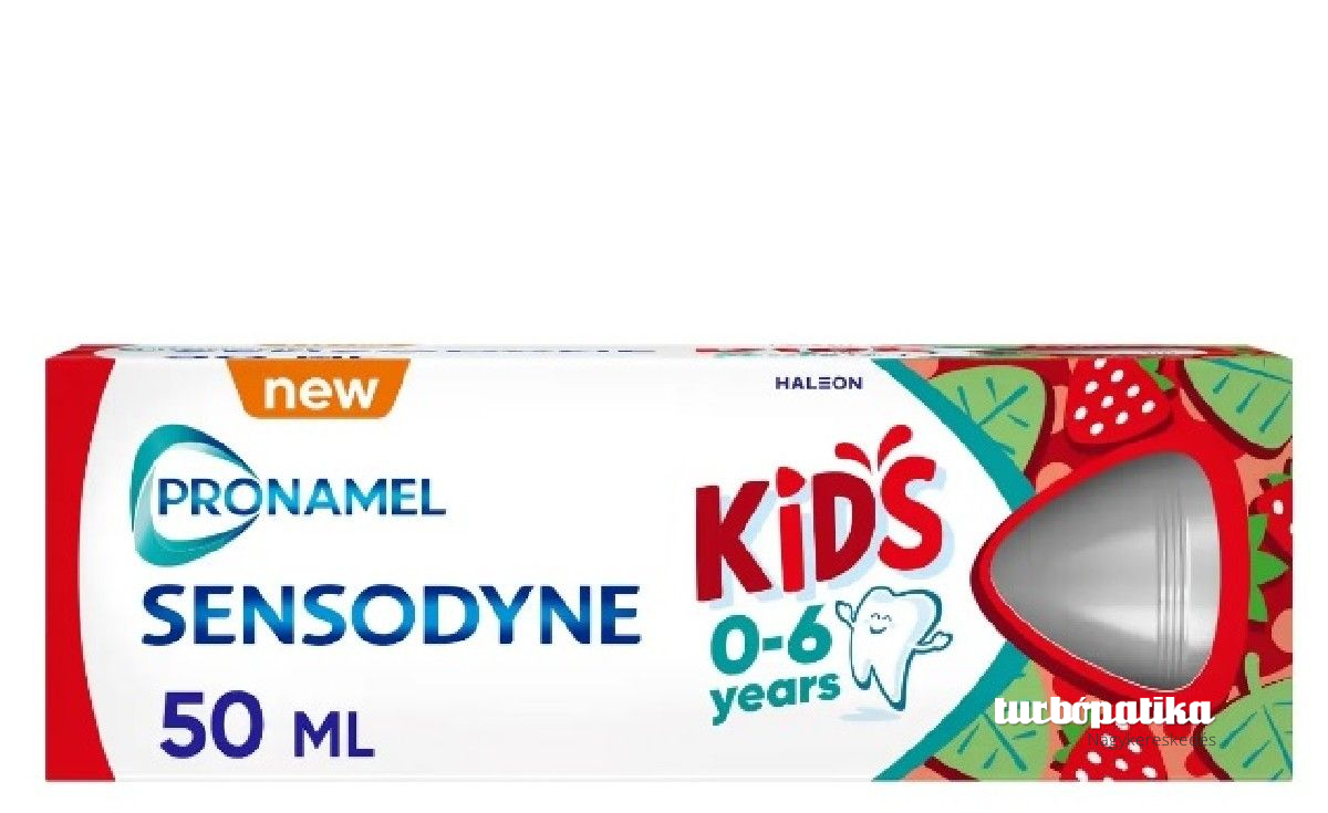 Sensodyne fogkrém 50 ml - Junior 0-6 éves korig Eper Sensodyne fogkrém 50 ml - Junior 0-6 éves korig Eper