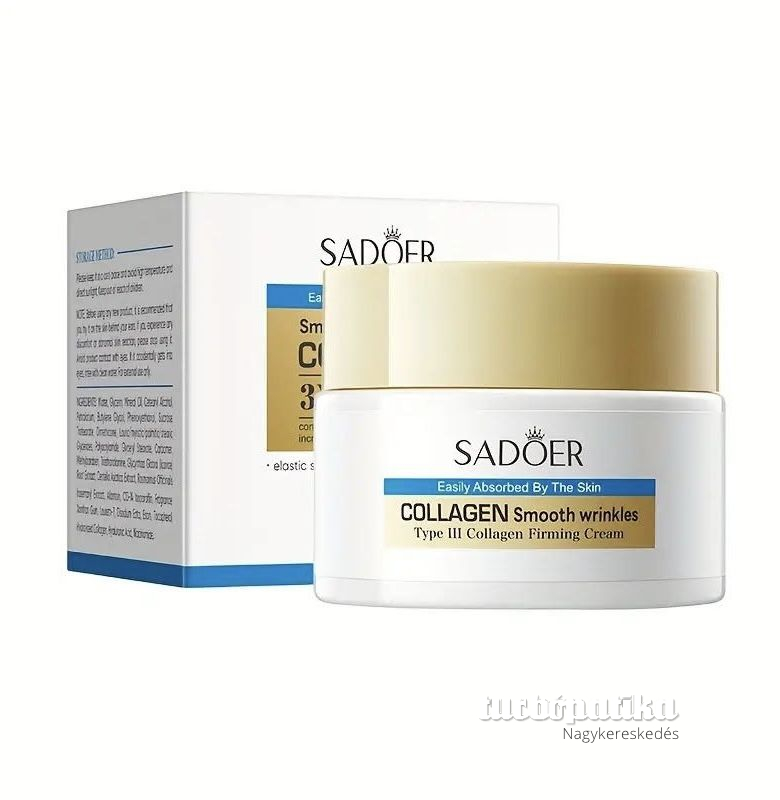 Sadoer 3x kollagénes arckrém 60 gr SD50496 Sadoer 3x kollagénes arckrém 60 gr SD50496