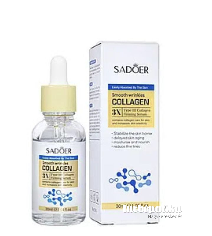 Sadoer 3x kollagénes szérum (arcra és nyakra) 100 ml SD50403 Sadoer 3x kollagénes szérum (arcra és nyakra) 100 ml SD50403