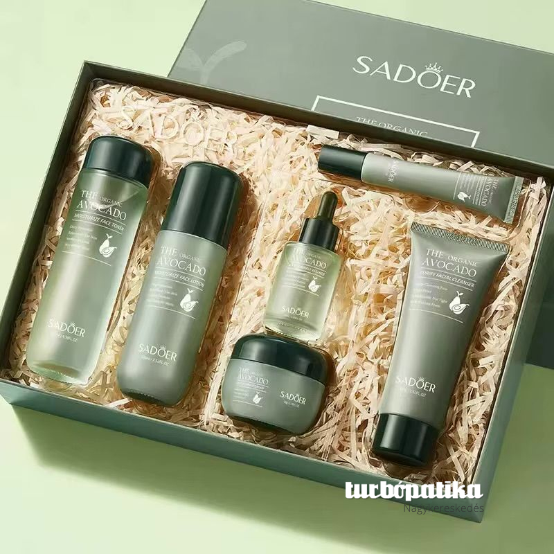 Sadoer Avokádós arcápoló szett 6 db-os Sadoer Avokádós arcápoló szett 6 db-os