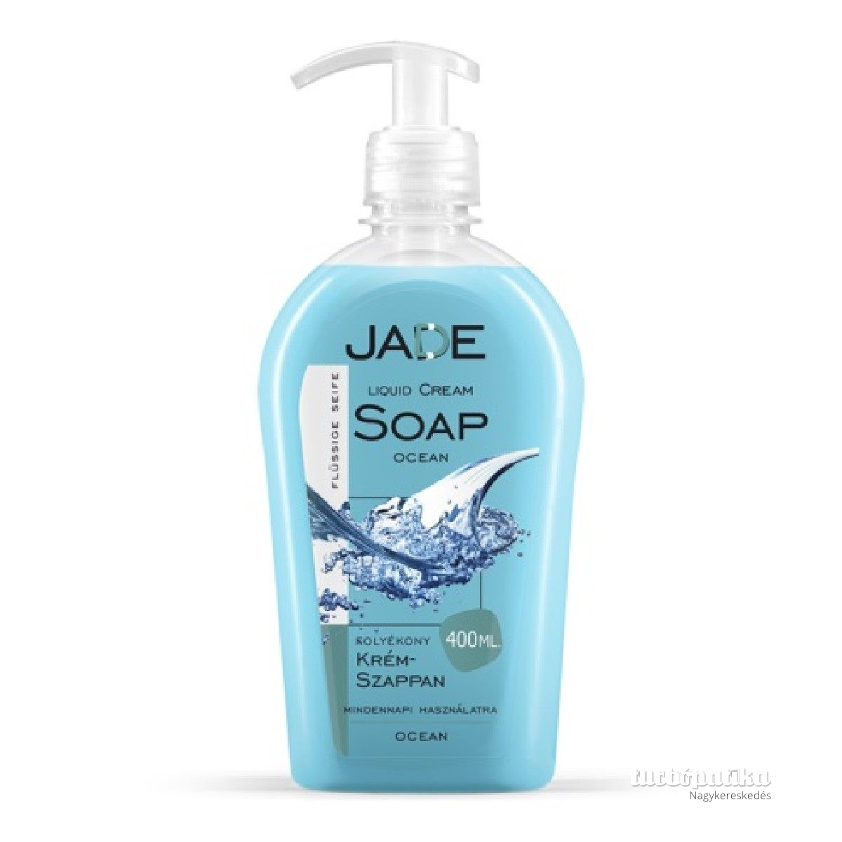 Jade folyékony szappan 400 ml pumpás Óceán