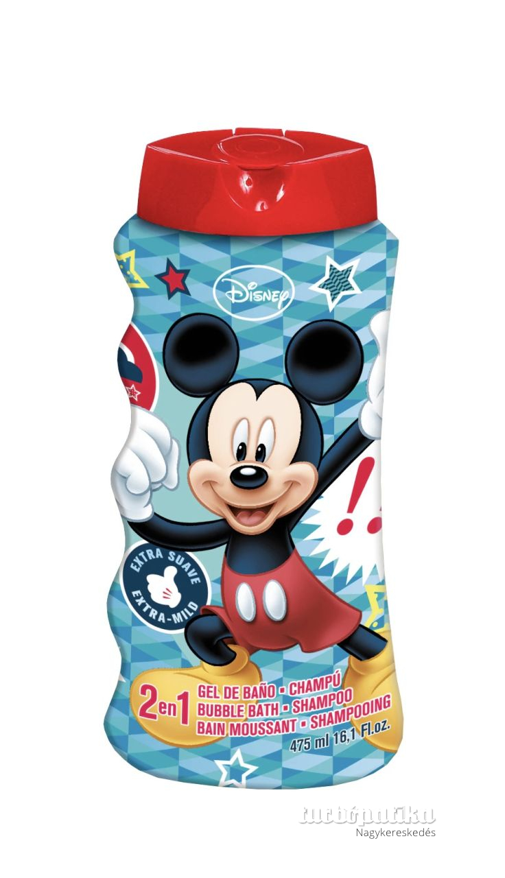Mickey egér habfürdő és sampon 475 ml