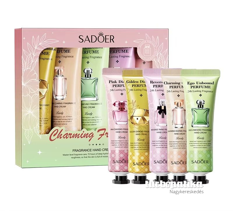 Sadoer kézkrém Parfume 30 g 5 db-os kiszerelés SD77127