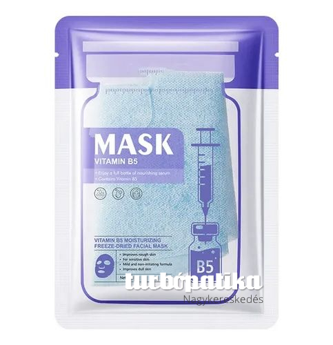 Sadoer hidratáló fátyolmaszk B-5 vitaminnal fagyasztva szárított technológiával 3 gr SD13997 
