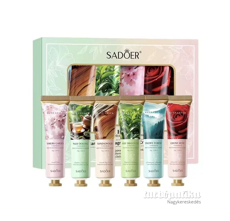 Sadoer kézkrém vegyes illat 30 g 6 db-os kiszerelés