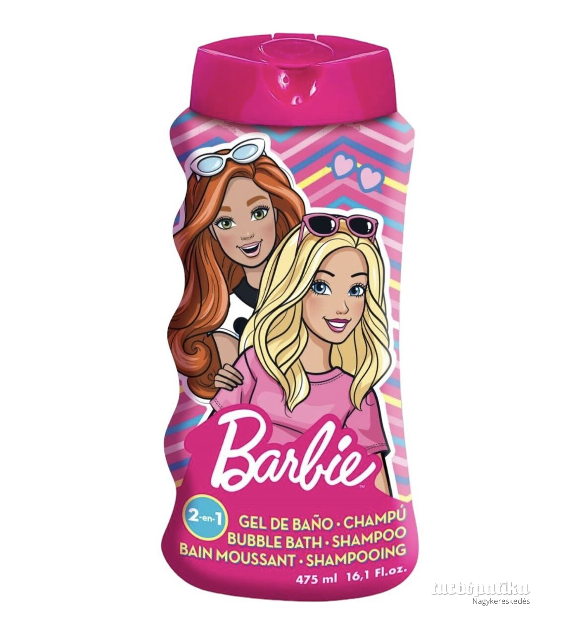 Barbie bubble habfürdő és sampon 475 ml Barbie bubble habfürdő és sampon 475 ml