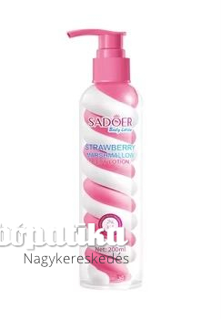 Sadoer testápoló 200 ml Eper