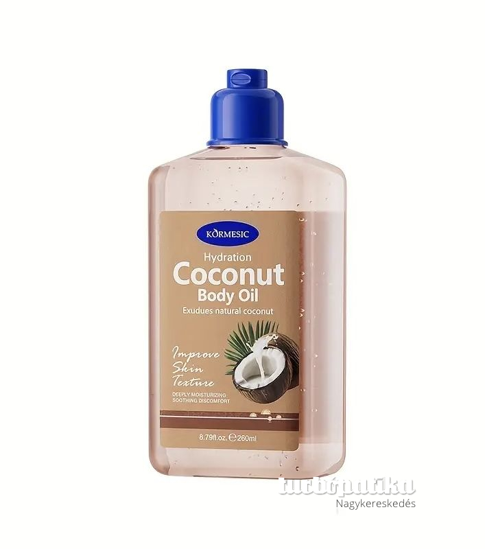 Kormesic kókuszolajos testápoló olaj 260 ml Kormesic kókuszolajos testápoló olaj 260 ml