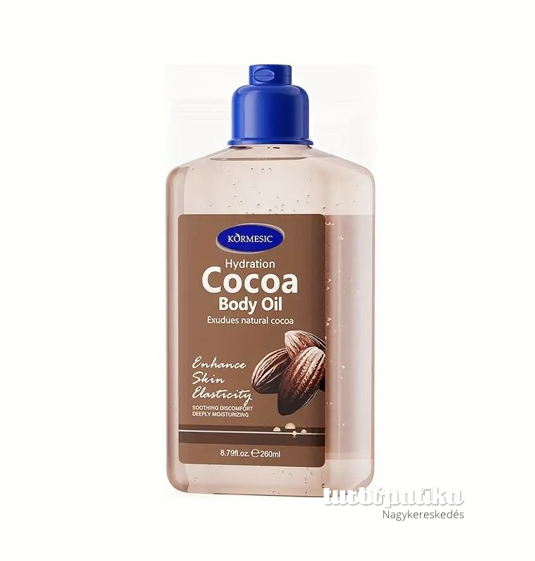 Kormesic kakaóolajos testápoló olaj 260 ml 