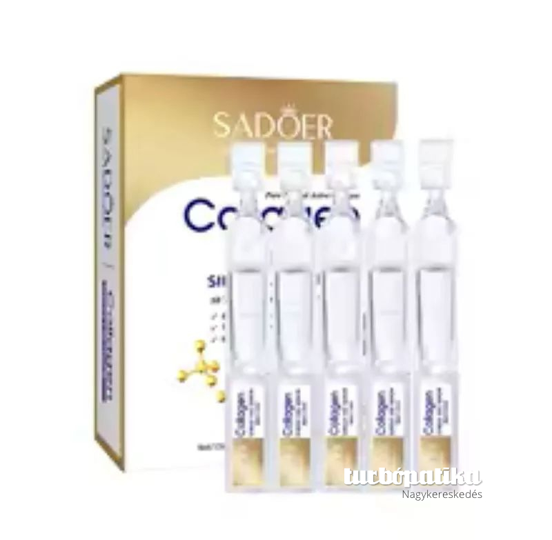 Sadoer kollagénes öregedésgátló arcápoló szérum (1,5 ml x 10 db) SD03699 Sadoer kollagénes öregedésgátló arcápoló szérum (1,5 ml x 10 db) SD03699