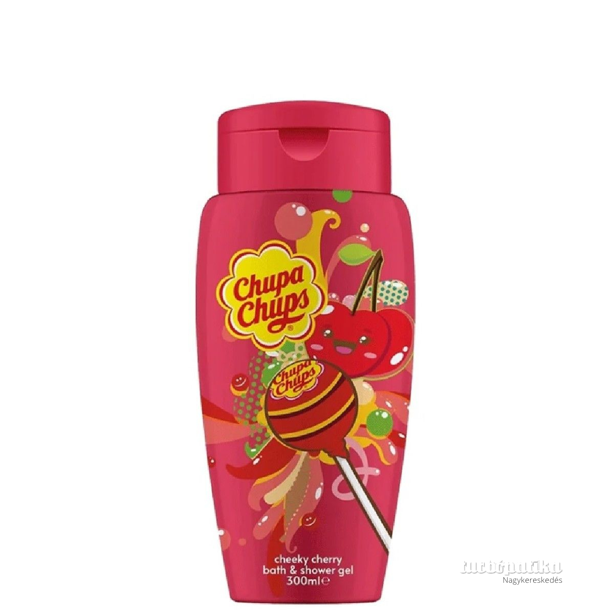 Chupa Chups tusfürdő 300 ml Cherry