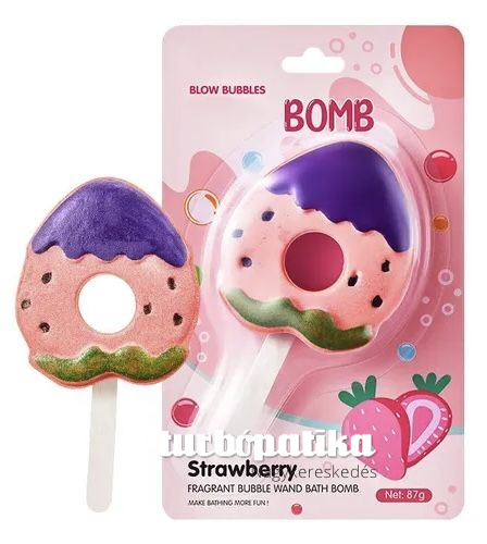 Sadoer fürdőbomba 75 g Eper Sadoer fürdőbomba 75 g Eper