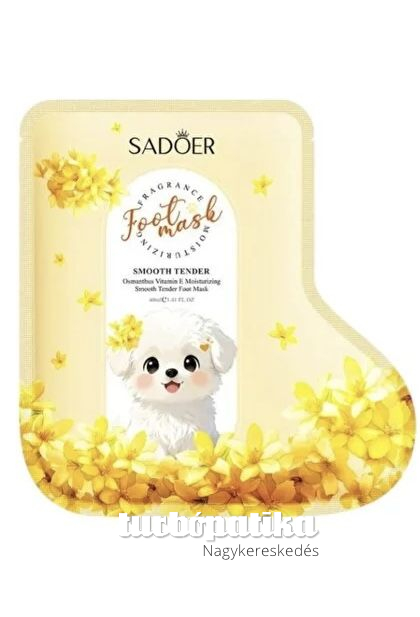 Sadoer lábmaszk 40 ml / pár Osmantus E vitaminos