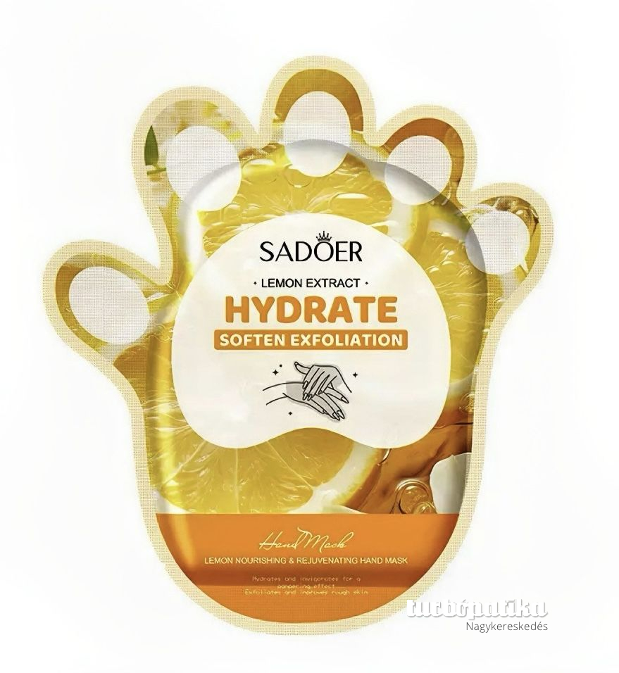 Sadoer kézmaszk 40 ml Citrom kivonat Sadoer kézmaszk 40 ml Citrom kivonat