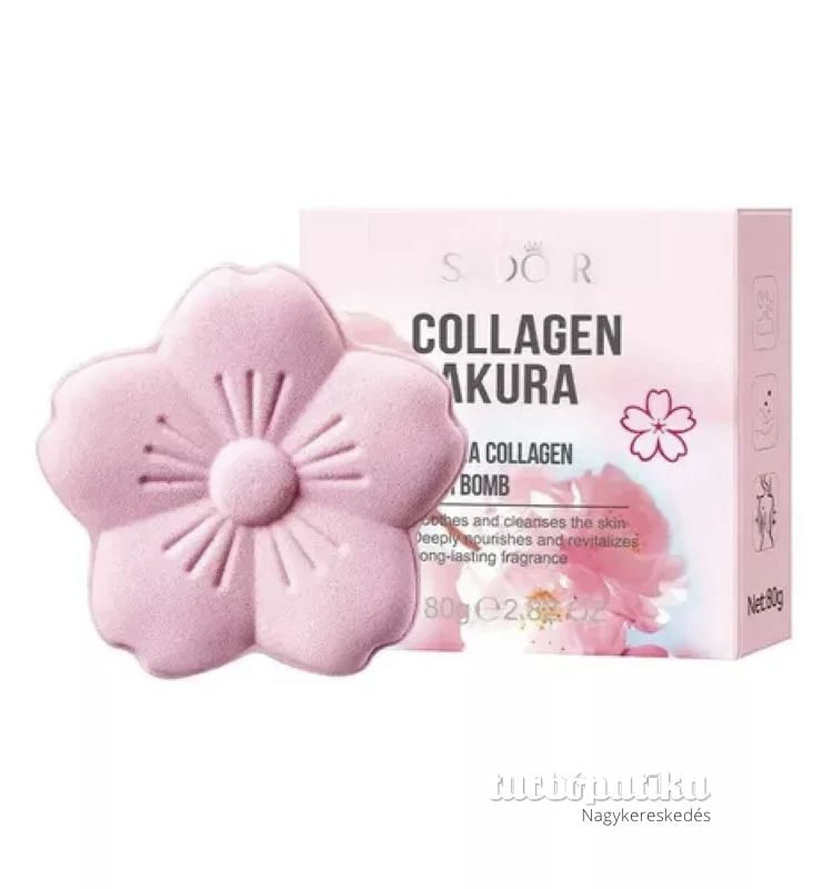 Sadoer japáncseresznyés fürdőbomba 80 g SD78104 Sadoer japáncseresznyés fürdőbomba 80 g SD78104