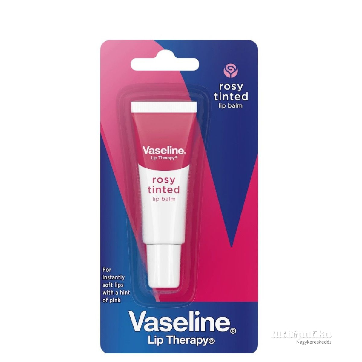 Vaseline ajakbalzsam 10 g Rosy Vaseline ajakbalzsam 10 g Rosy