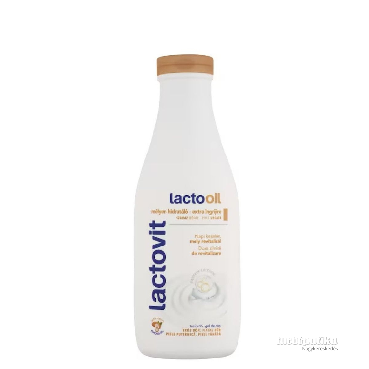Lactovit tusfürdő 600 ml LactoOil mélyhidratáló száraz bőrre