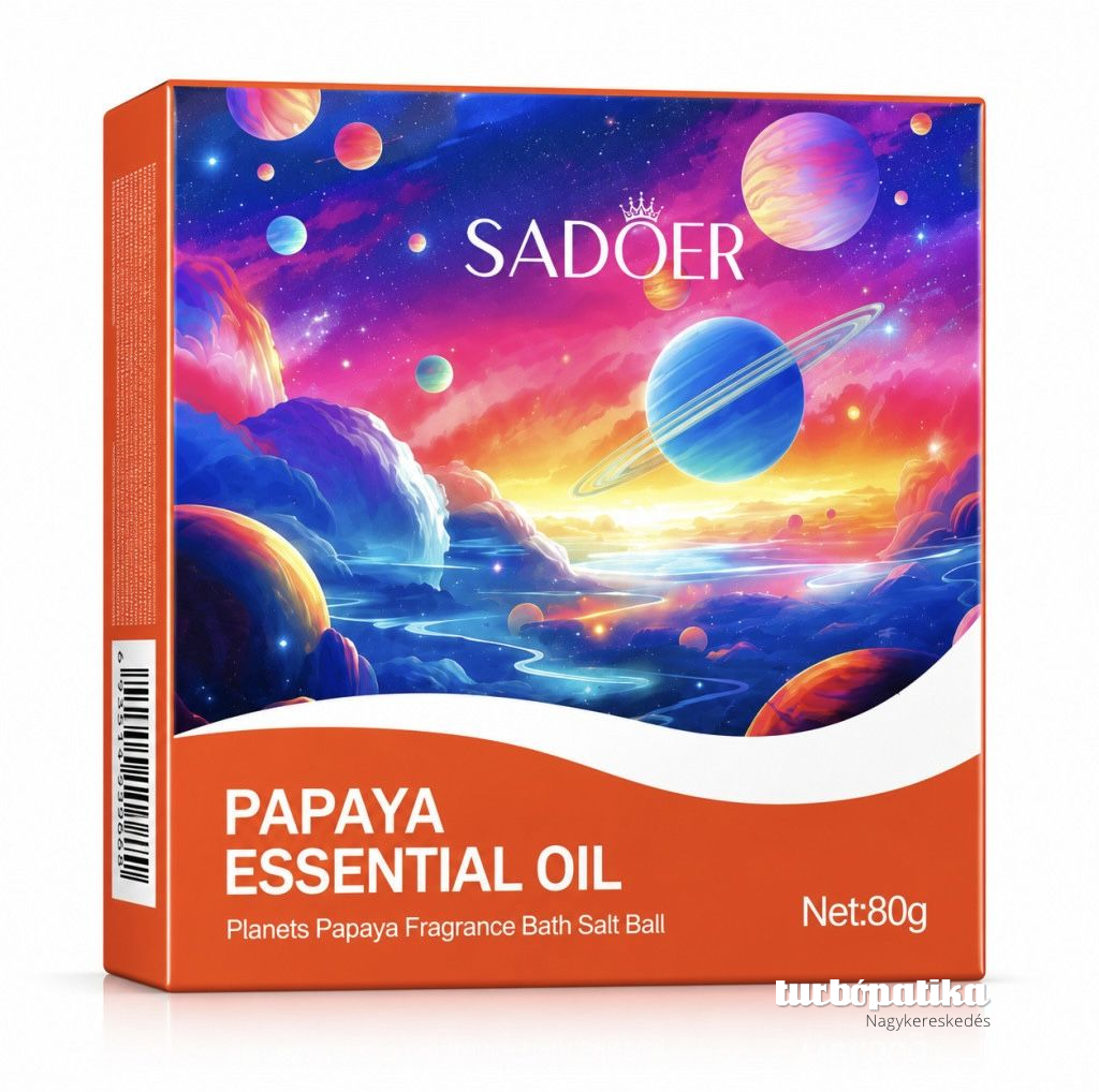 Sadoer papaya illatú fürdőbomba 80 g SD79224