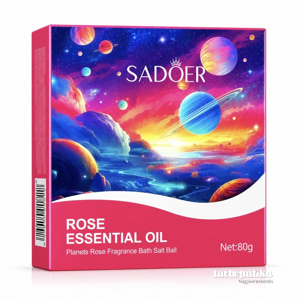 Sadoer rózsa illatú fürdőbomba 80 g SD79200 