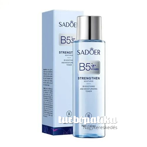 Sadoer hidratáló B5-vitaminos arcápoló tonik 130 ml SD46963 Sadoer hidratáló B5-vitaminos arcápoló tonik 130 ml SD46963