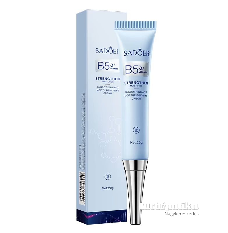 Sadoer hidratáló B5-vitaminos szemkörnyékápoló krém 25 g SD46949 Sadoer hidratáló B5-vitaminos szemkörnyékápoló krém 25 g SD46949
