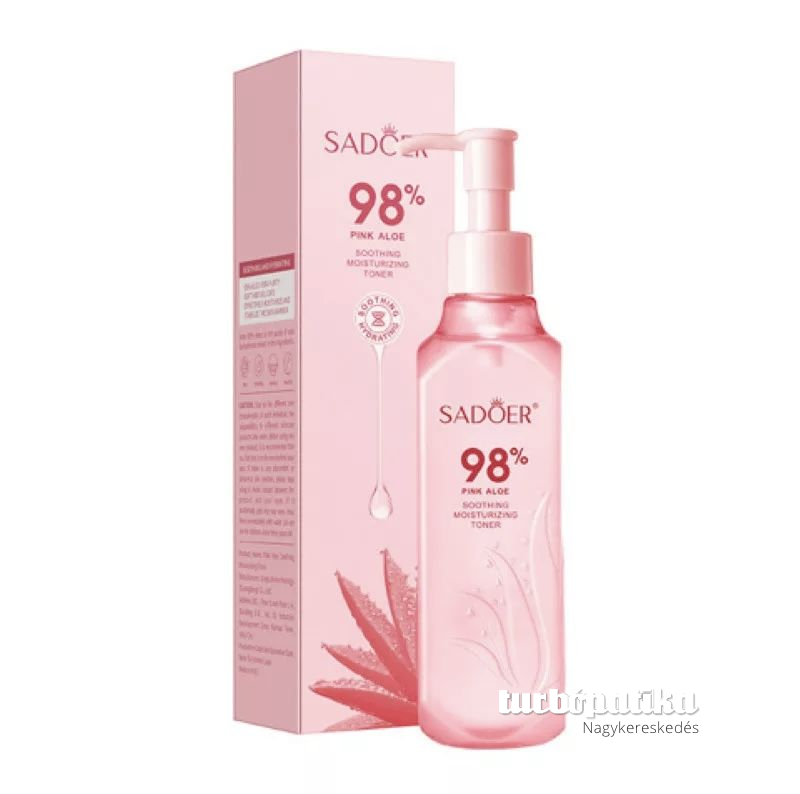 Sadoer hidratáló és nyugtató arcápoló tonik pink aloe kivonattal 240 ml SD86938