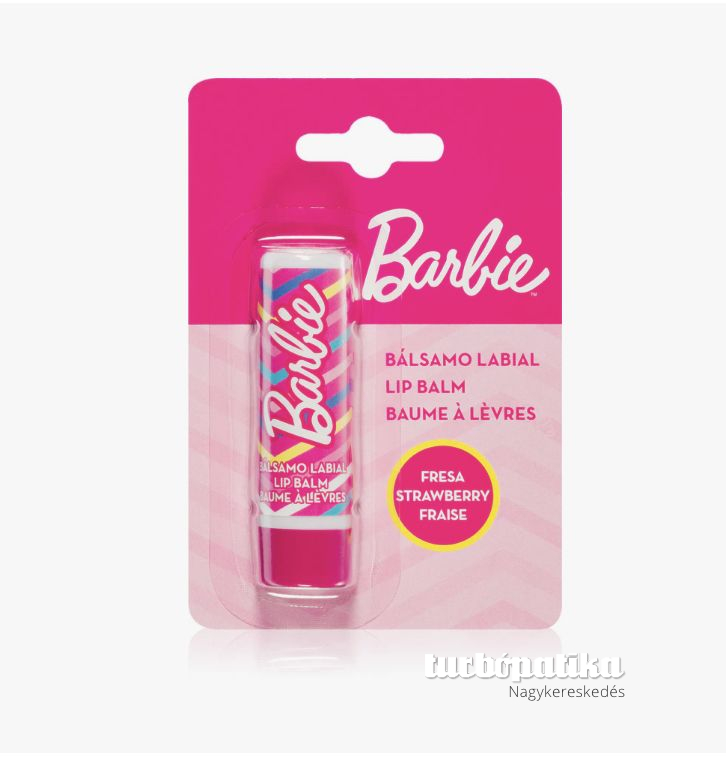Barbie ajakbalzsam 12 ml Eper