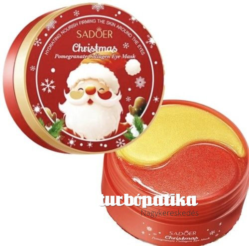 Érkezik! Sadoer gránátalmás kollagénes szemmaszk 30 pár 80 g SD99884