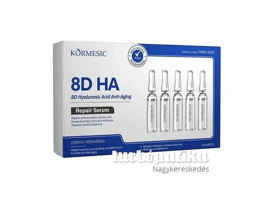 Kormesic 8D Hyaluronsavas öregedésgátló ampulla szérum 2ml x 5 db Kormesic 8D Hyaluronsavas öregedésgátló ampulla szérum 2ml x 5 db