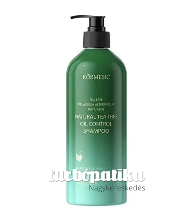 Kormesic sampon természetes teafaolajjal 500 ml 